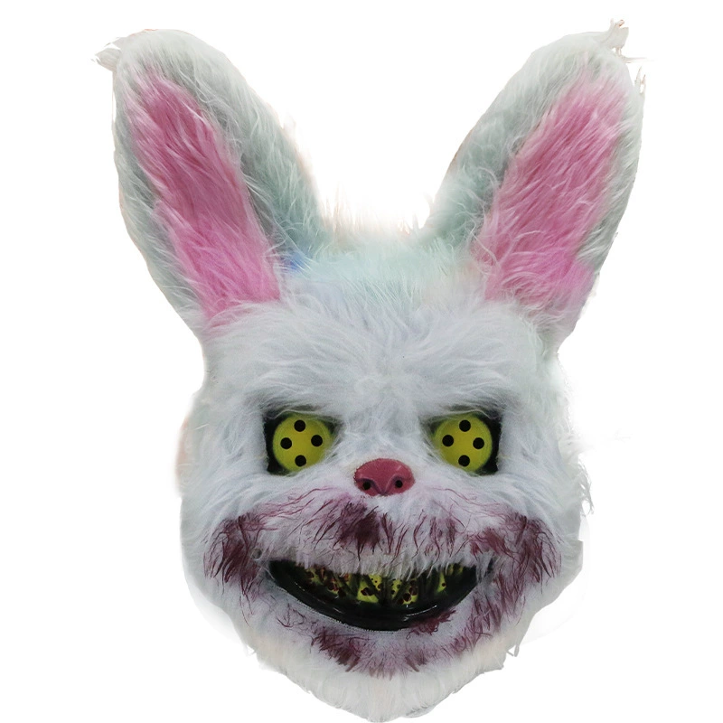 Академия Лита Horror Bloody Rabbit Mask Makeup Dance будет пародировать маску животного на хэллоуин-выступление реквизит