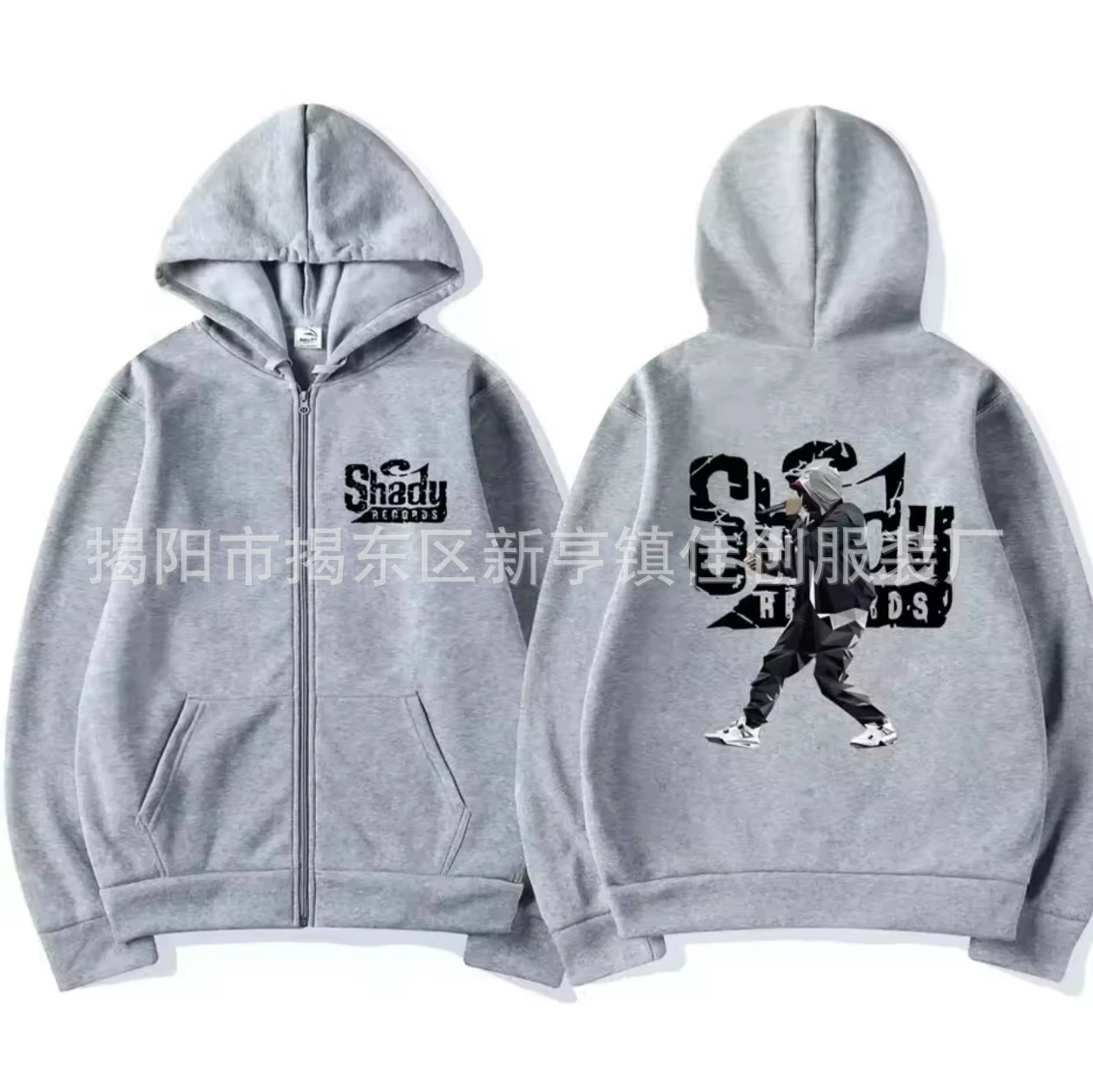 Европейский и американский певец Eminem Slim Shady Музыкальная обложка графический принт кардиган худи свитшот тренд
