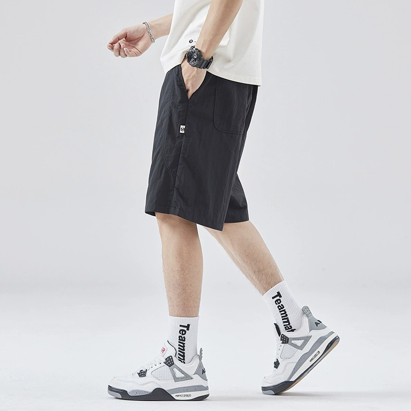 Sports shorts for leisure, breathable beach trousers, loose fit