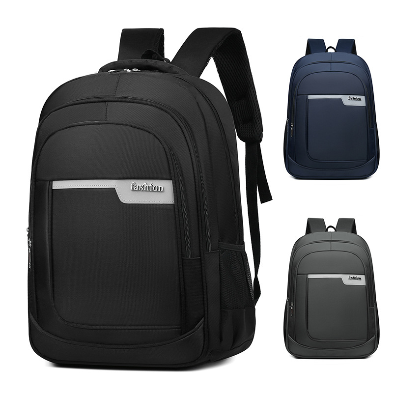 Mayorista nueva mochila simple y ligera mochila de estudiantes de gran capacidad versátil ocio al aire libre mochila de computadora