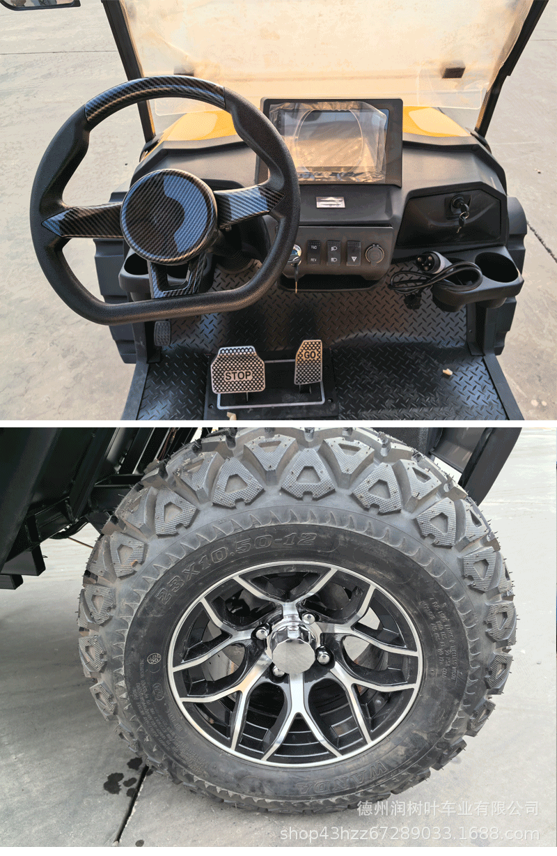 Cross-Border Supply of Golf Carts, Hotel Real Estate Reception Sightseeing Carts, Scenic Resort Golf Course Golf Carts