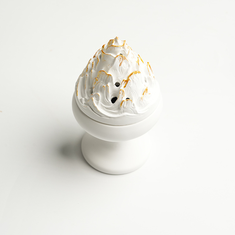 석고 금박 보산 난로