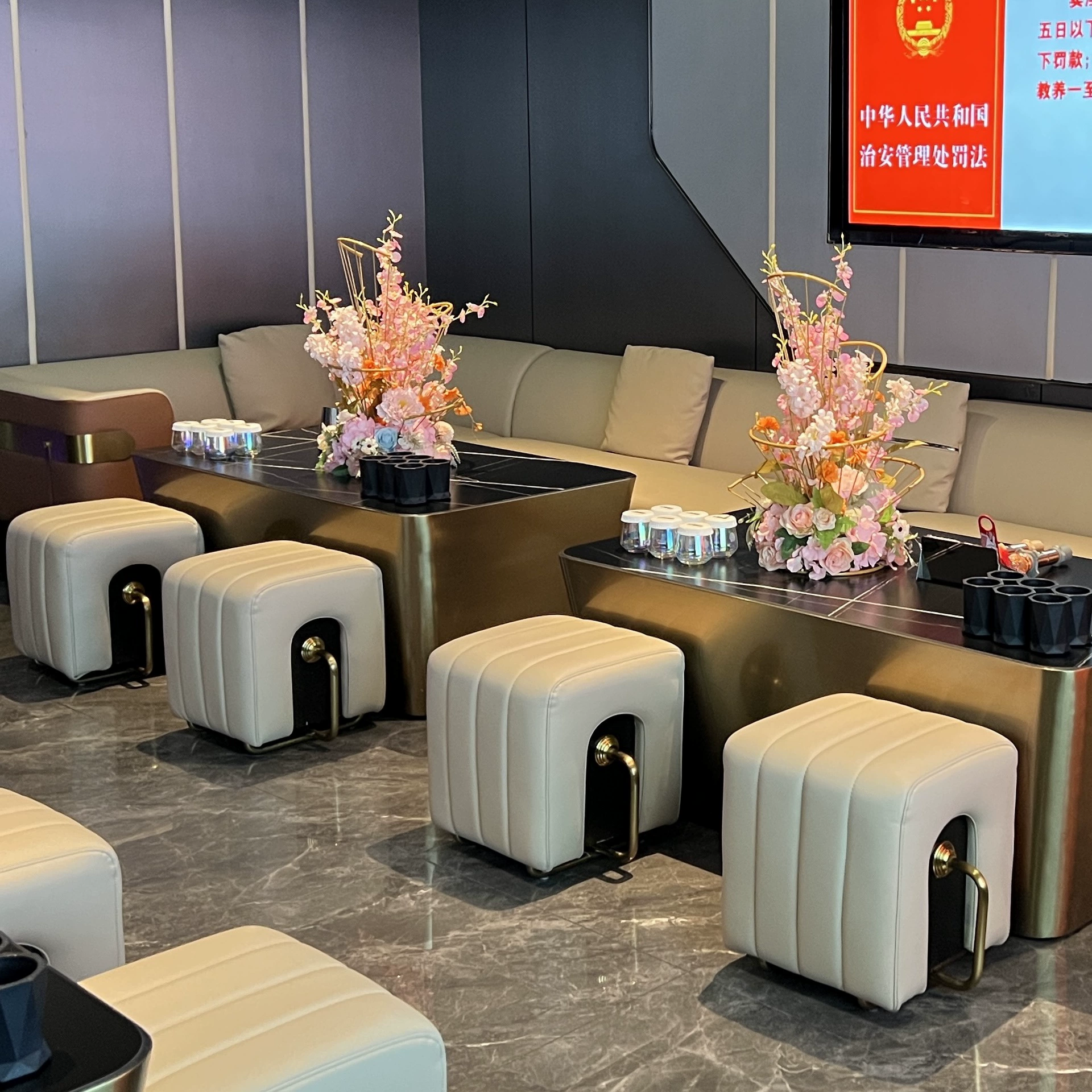 Профессиональный пользовательский бар клуб ktv диван стул комбинированный бар ktv вечеринка коробка диван стул пользовательские