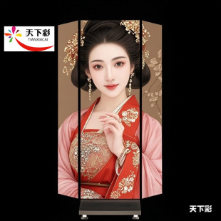 70% off Stack Led Advertising Machine Double-Sided Screen Movable Led Poster Screen Led Mirror Screen Led Folding Screen