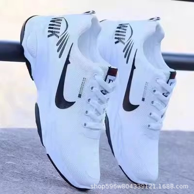 Zapatos de hombre, calzado deportivo para hombre, primavera 2024, nueva temporada de Xiamen, zapatos casuales de malla transpirable, zapatos de moda de suela suave a prueba de olor, zapatos para correr