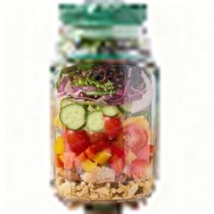 Salad Pod,Vertical Layering Salad Pod Built塑料沙拉收纳罐