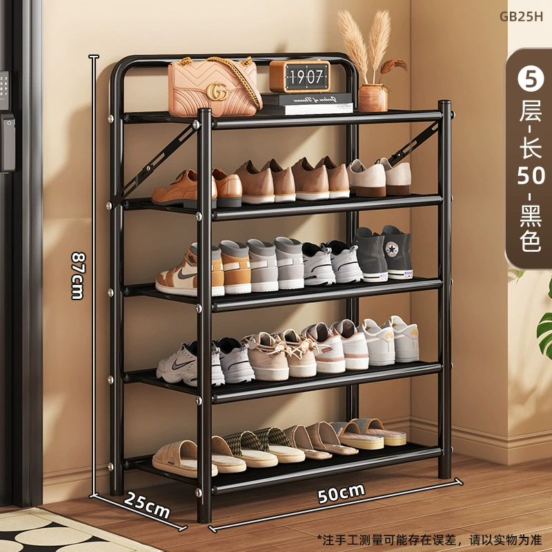 Renter-friendly Shoe Cabinet Multi-tier Shoe Rack Foldable from Yomiego