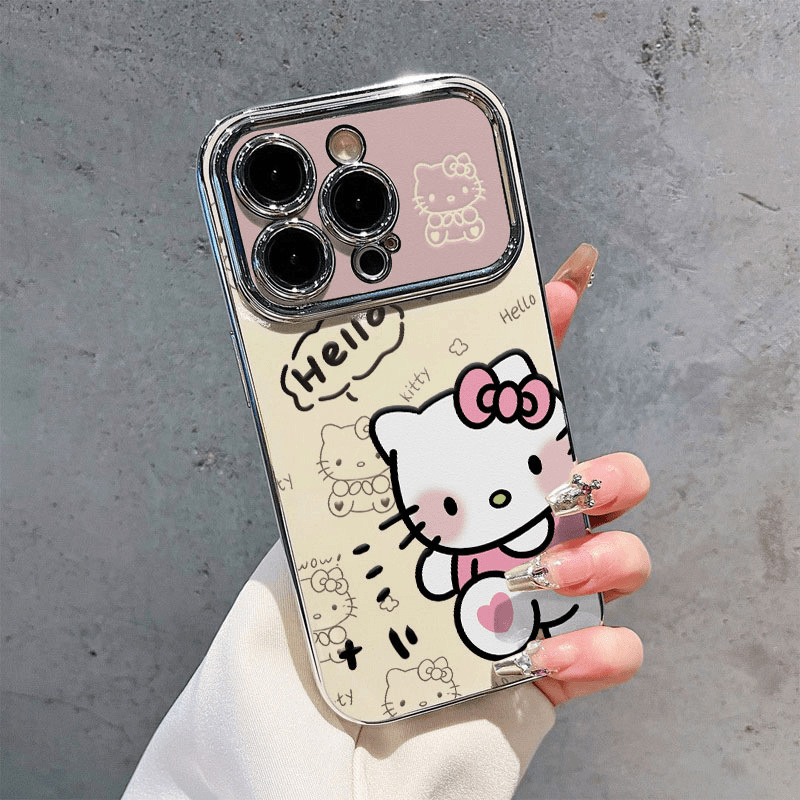 爱心凯蒂猫适用苹果15PROMAX手机壳iPhone14潮款13高颜值12软壳11|undefined