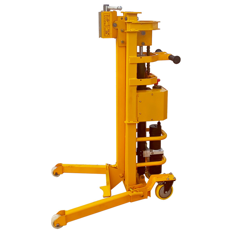 Cuatro ruedas de transporte de botellas de acetileno de oxígeno carro de cilindro de gas carro de cilindro de acero de oxígeno líquido carro de botellas de acetileno carro de transporte eléctrico