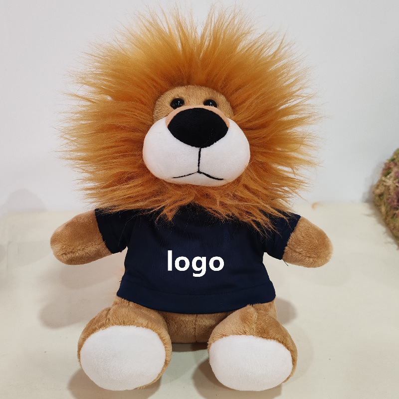 Personalizado logotipo corporativo muñecas de peluche para dibujar muñecas personalizadas ropa de eventos regalos de recuerdos publicidad