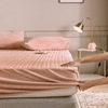 Autumn and winter milk thickening Bed cover singleton keep warm Bedspread 1.8 milk Simmons mattress smart cover