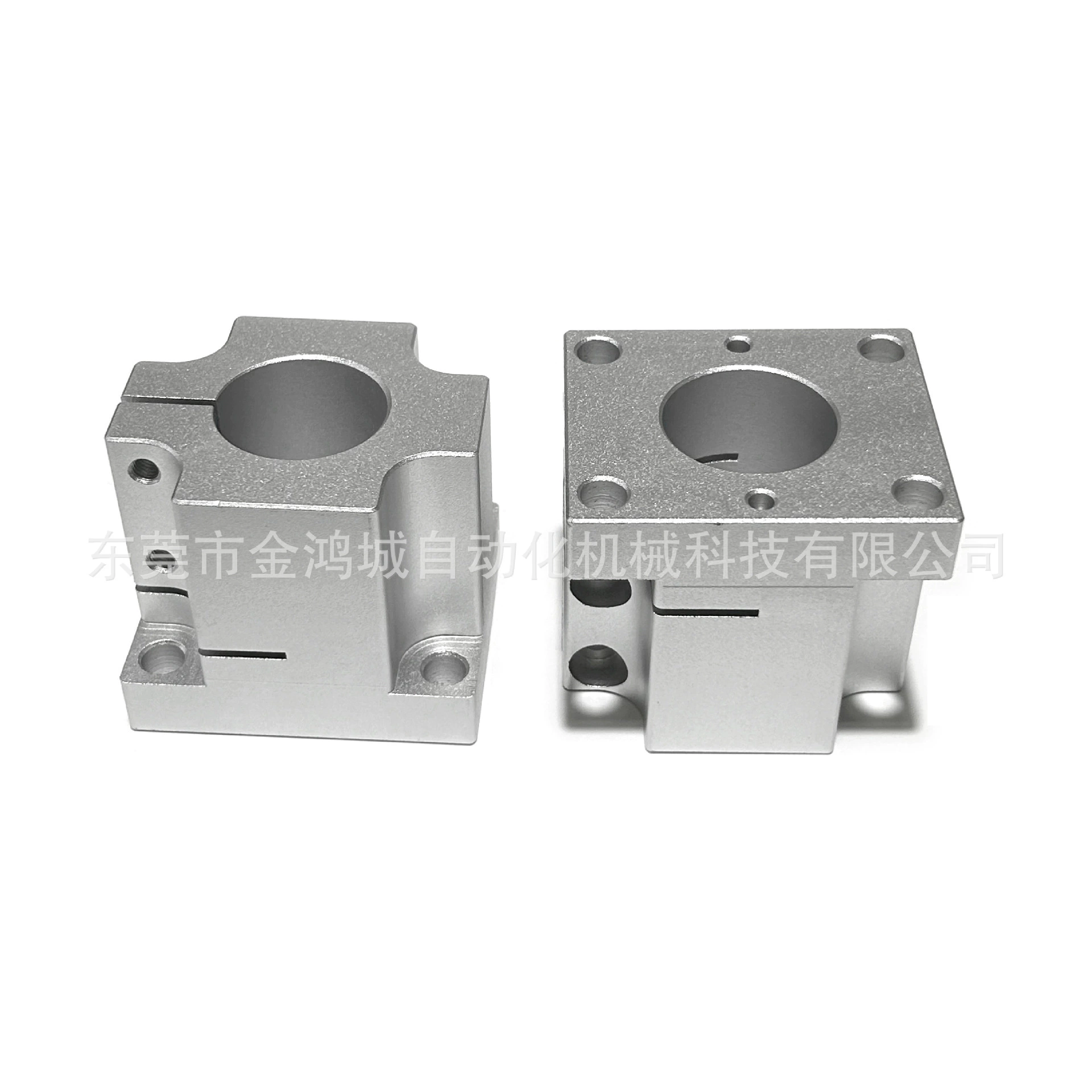 Base ZCD01 — aluminum oxide alloy conveyor platform bracket, split clamp, flange mount
