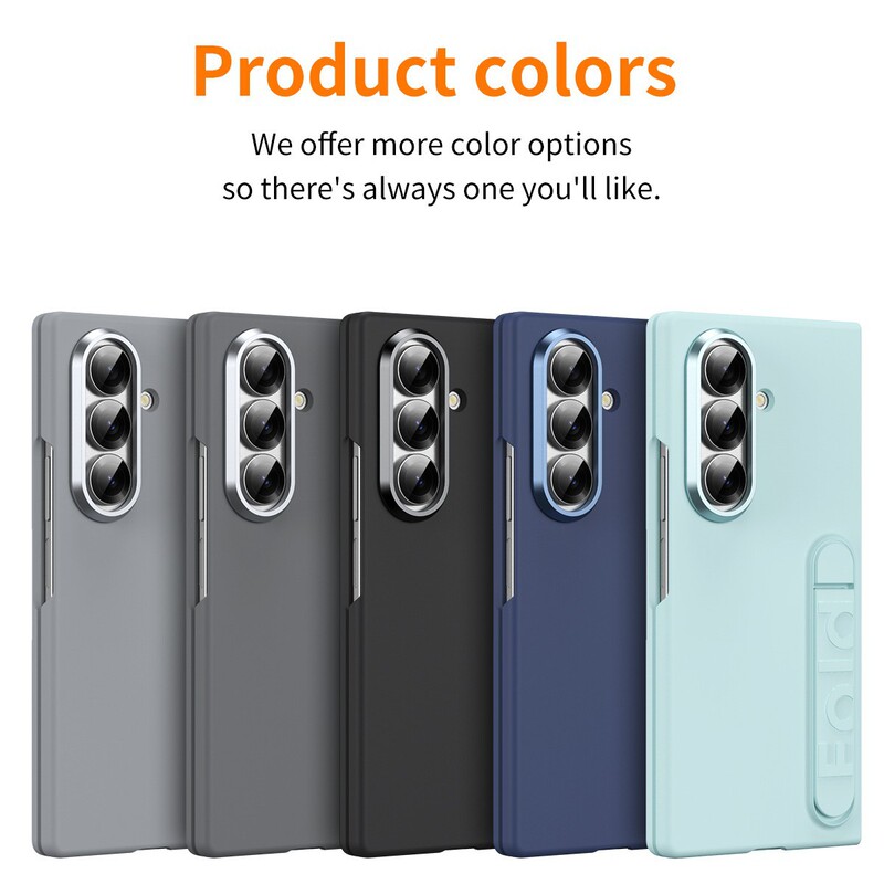 Suitable for Samsung Z Fold8 Mobile Phone Case, Ultra-Thin Stand Case with Integrated Film, Official Same Model as Fold7/6/5 Protective Case