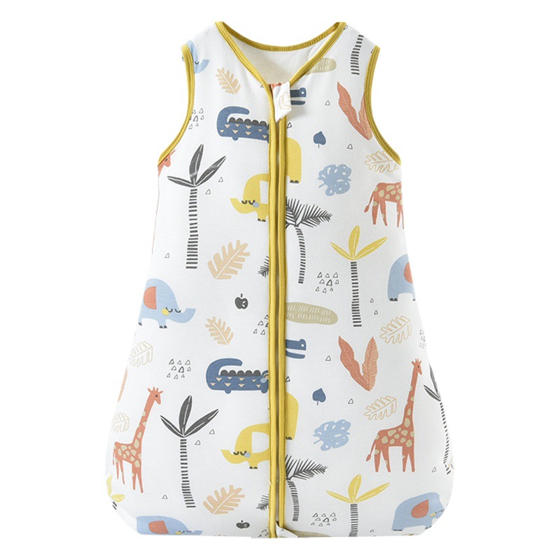 CPC transfronterizo primavera y otoño suministros para recién nacidos edredón anti-patada para bebés chaleco para niños acolchado de algodón puro a saco de dormir para bebés