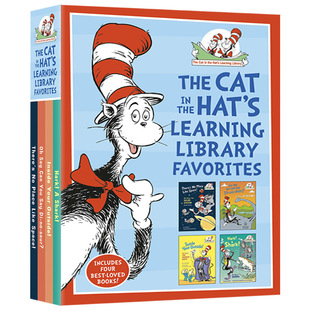 Dr. Seuss 4 volumes suit The Cat in the Hat's Learning Library Favorit