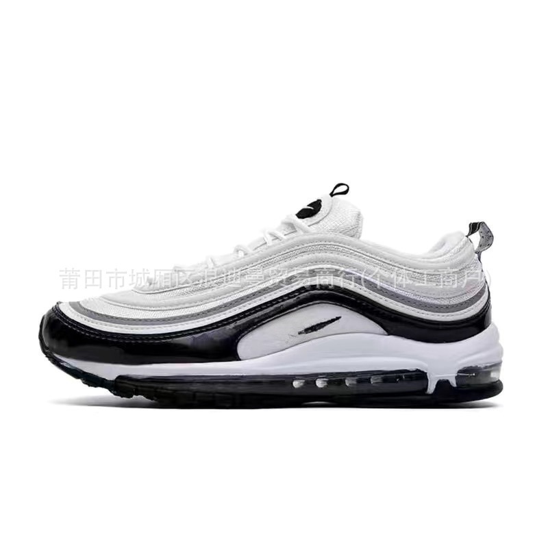 外贸纯原air max97气垫鞋减震透气轻便防滑增高软底男女跑步鞋|undefined