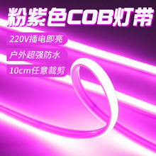 ����ɫ������޺�220v��������cob��ճ��ɫ�Շ�����led���l