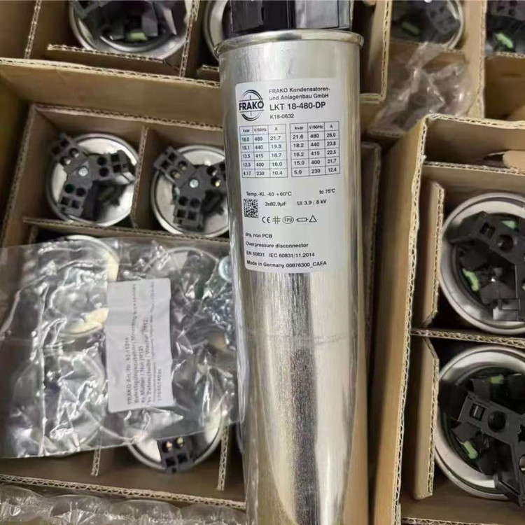 FRAKO LKT 25-400-DP 3*165.8UF 400VAC 全新 薄膜电容器