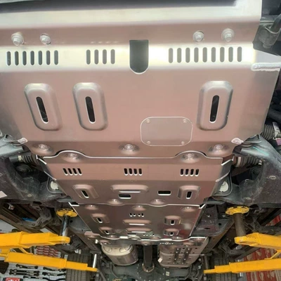 Underbody protection plate/engine baffle Off-Road Fuel Tank Modification