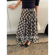 CZ ZHANG�紺������������Ÿ��Ӱ���ȹŮƴ��A�����г�ȹ C12039