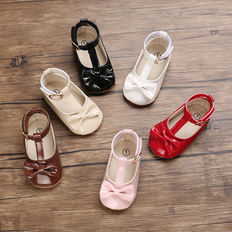 Primavera y otoño 0-1 años de edad zapatos de bebé Mujer Zapatos de bebé de fondo suave