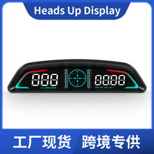 车载抬头显示器高清仪表OBD水温油耗多功能仪表测速仪