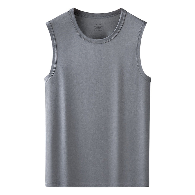 [Boutique de viaje] Nuevo chaleco de corredor de fondo de seda de Youke transfronterizo para hombres, deportes, camiseta sin mangas