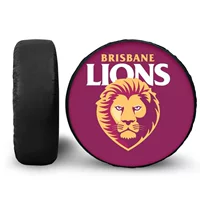 Автомобильный чехол для шин AFL Brisbane Lions Brisbane Lions Independent Station Прямая продажа с завода