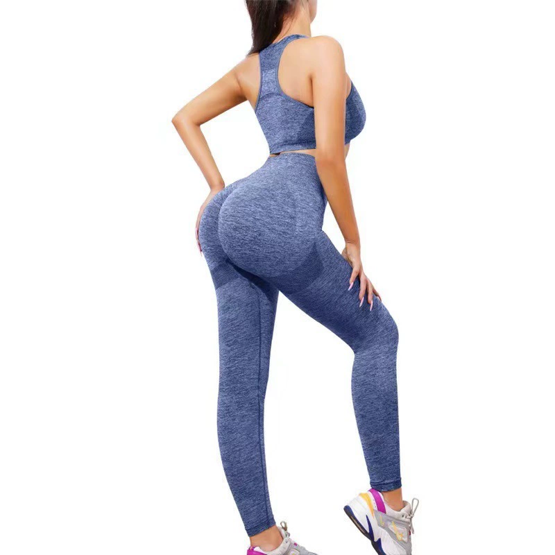 Брюки, румянец лица для зала, вязанная sexy спортивно-йоговая одежда, комбинезон, европейский стиль, интернет-звезда, обтягивающие, высокая талия, плотные