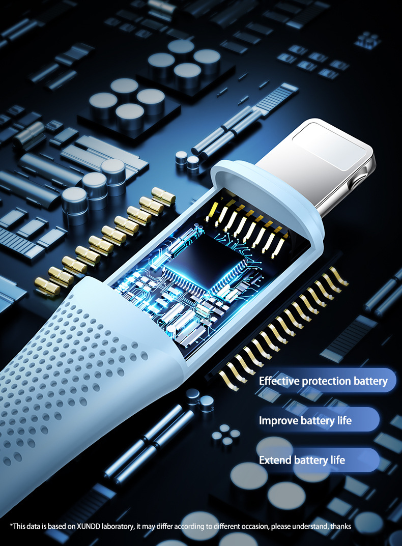 Xundd Liquid Silicone Data Charging Cable