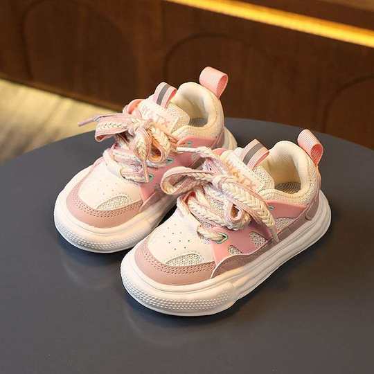 2025 Spring Flats Kidsren's Dissolving Shoes Boys' Sports Shoes Girls' Sneakers Casual Shoes Baby Toddler Shoes