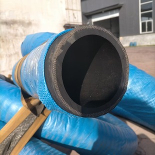 Coal powder steel wire braided sandblasting hose DN32-250 clamp cloth clamp wire wear-resistant sandblasting rubber hose