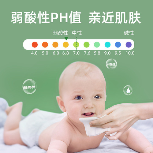 80-pack wholesale small bags of baby-specific wet wipes—portable aloe vera wet tissues, extra-thick and oversized, made from premium cotton—factory direct