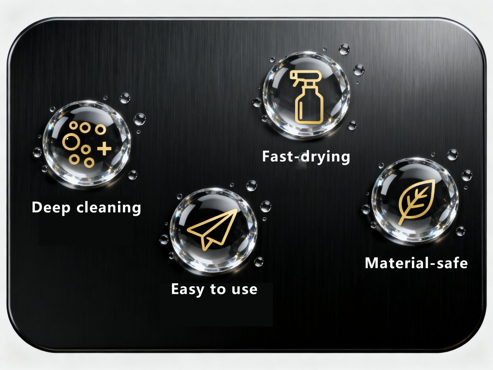 Cross-Border Aliexpress Foreign Trade Car Ceiling Cleaner Interior Fabric Seat Leather Decontamination Cleaning Renovation Maintenance