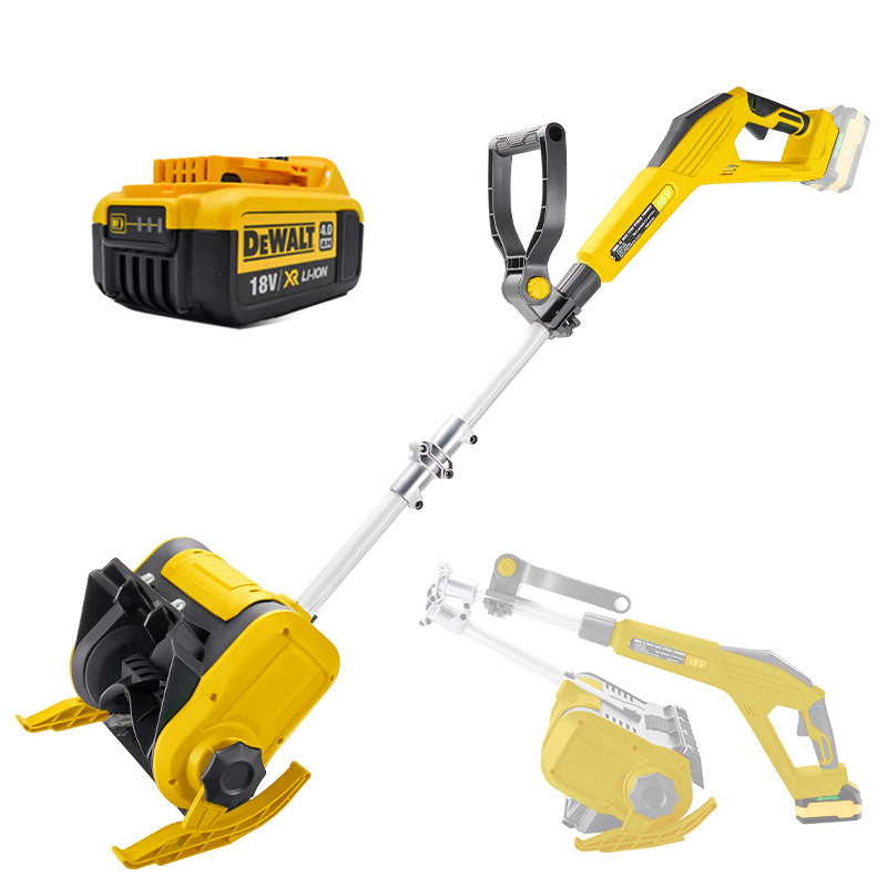 ユニバーサル Dewalt Dewalt バッテリー手押し小型除雪機折りたたみ式家庭用ポータブルリチウム電池除雪アーティファクト|undefined