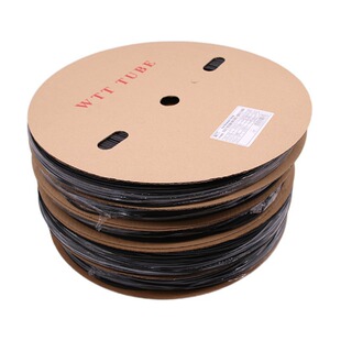 Volhui direct WTT black heat shrinkable tube environmental protection flame retardant ROHS2.0 wire harness processing heat shrinkable sleeve