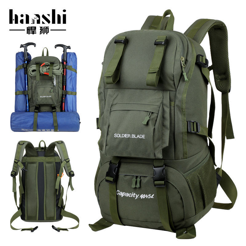 クロスボーダー大容量メンズ旅行登山バッグハイエンド軽量レディースバックパックアウトドアトラベルバッグバックパック|undefined