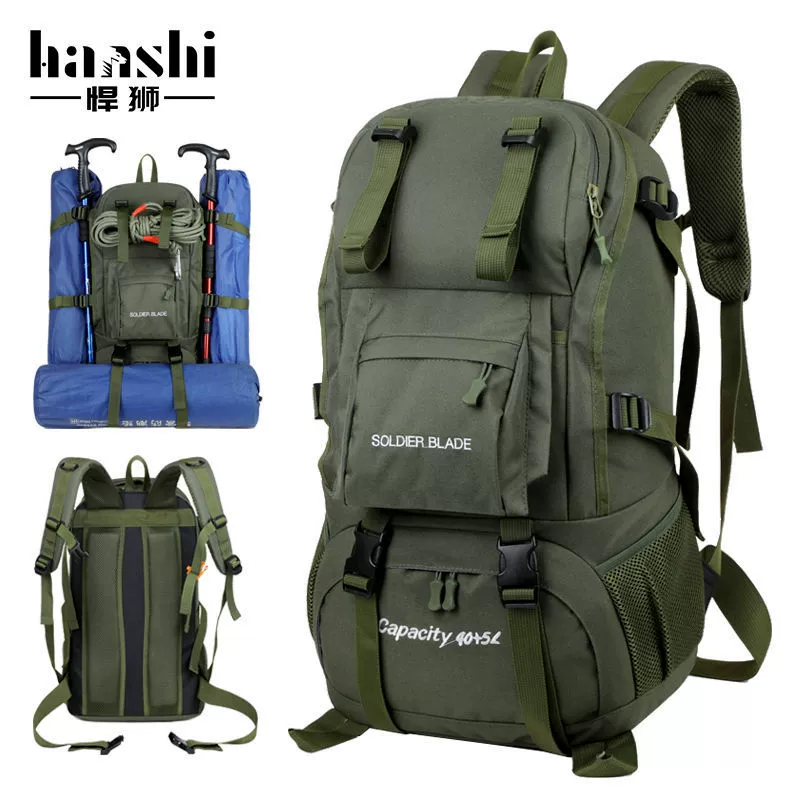 Мужская туристическая сумка для горного туризма большой вместимости, высококачественный легкий женский рюкзак, дорожная сумка для активного отдыха, рюкзак