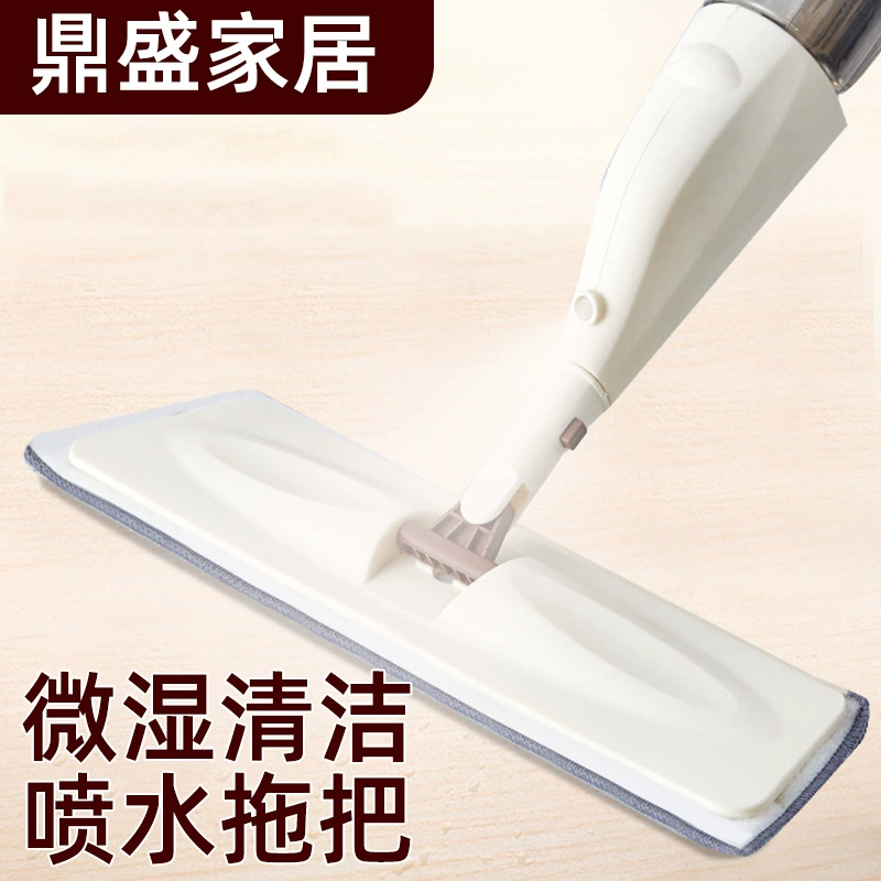 Бытовая швабра, утолщенная швабра, которую можно мыть вручную, влажная и сухая швабра для ленивых, швабра для гостиной, плоская швабра с распылителем воды