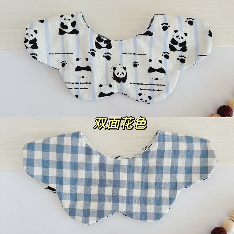 6双面纱布熊猫