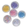 Transparent nail sequins PVC, children's hair accessory