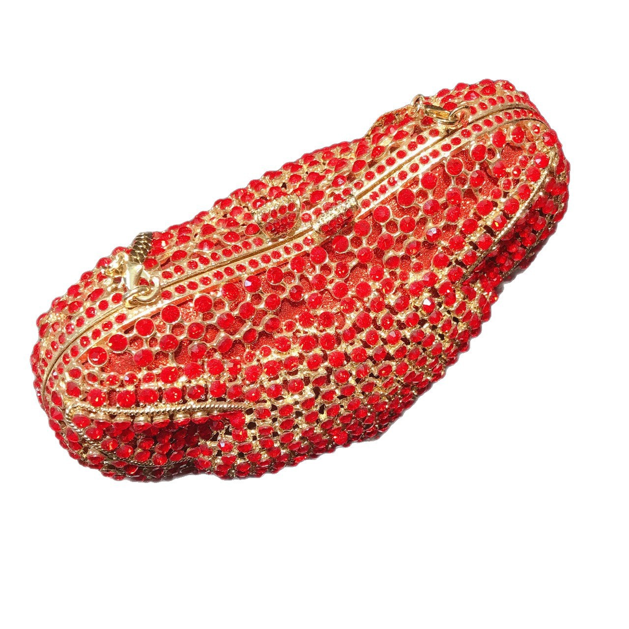 * Fuente transfronteriza zorro estilo de animal bolsas de cena de diamantes fiestas personales bolsas de diamantes de mano