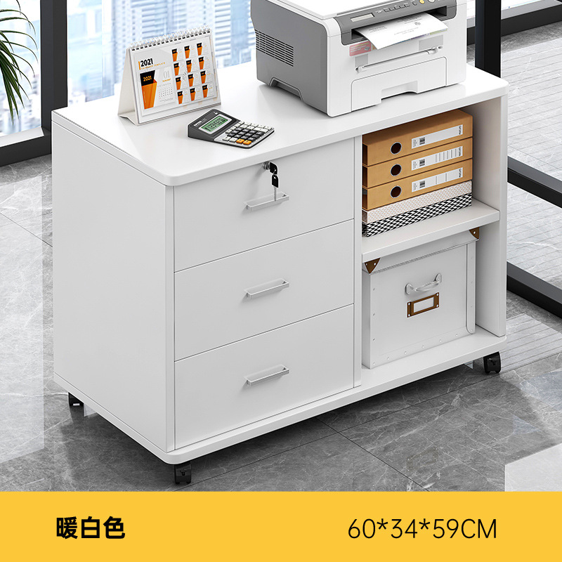 gabinete de archivos de oficina gabinete de almacenamiento debajo de la mesa gabinete de escritorio gabinete de almacenamiento lateral gabinete de cajón de madera con cerradura gabinete bajo gabinete de almacenamiento
