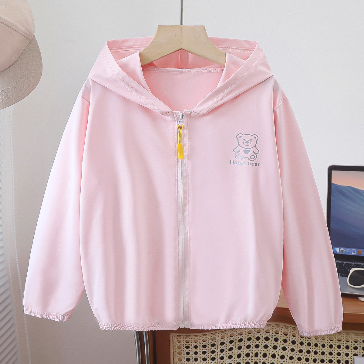 새로운 자외선 차단 의류-핑크