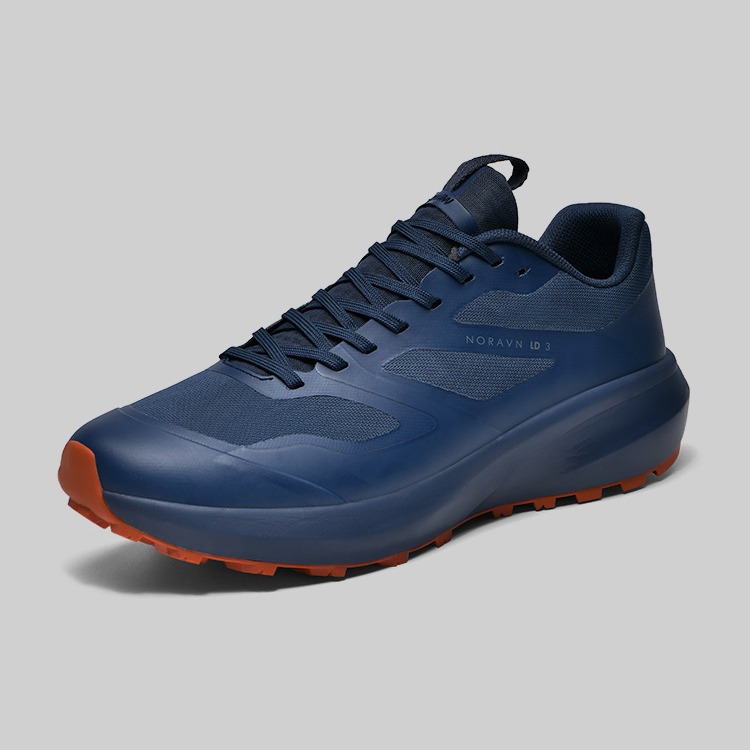 Pájaro con zapatos de carrera impermeables zapatos de montaña para hombre anti-deslizante transpirables zapatos de senderismo de fondo de verano red de trotar cómodo