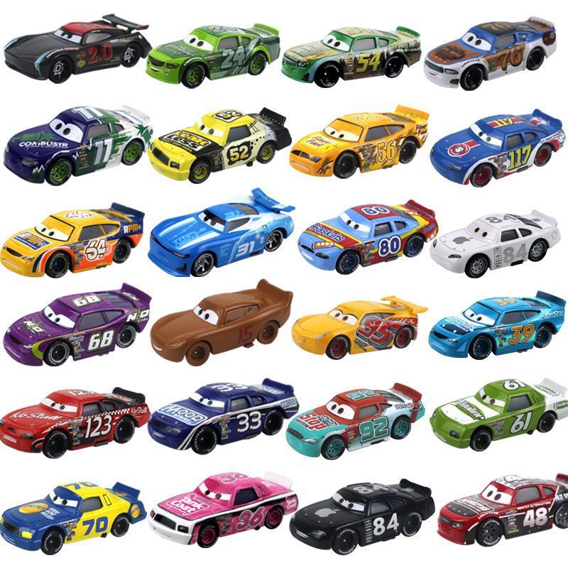 Cars Alloy Racing Generation 1, Generation 3 Number Car Collection No. 4, No. 8, No. 21, No. 24, No. 36, No. 82 Cars Alloy Racing Generation 1, Generation 3 Number Car Collection No. 4, No. 8, No. 21, No. 24, No. 36, No. 82