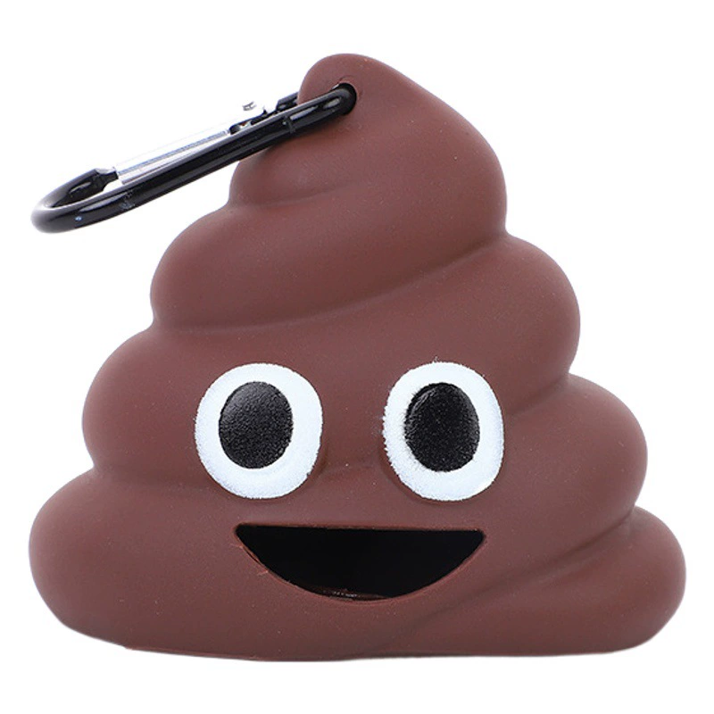 Креативные принадлежности для домашних животных собака из туалета пикап Разлагаемый диспенсер для мешков для мусора портативный мусорный корпус оптом