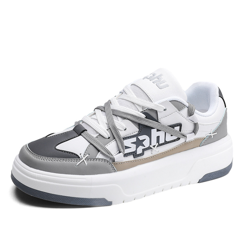 Nuevos zapatos de skate de tendencia de nicho zapatos de carrera casuales zapatos de moda retro de suela gruesa estudiantes