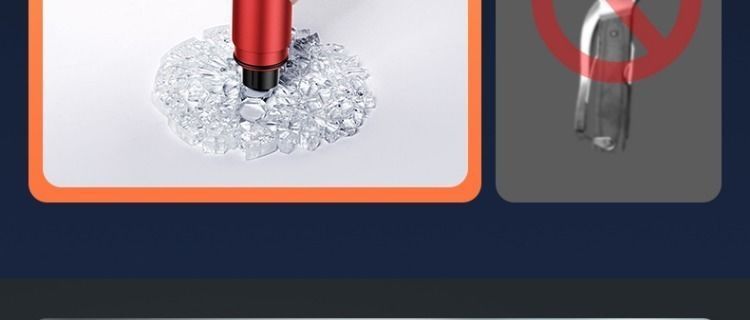 One-second self-defense safety hammer, emergency car multifunctional hammer for breaking windows and saving lives, temporary use in the car