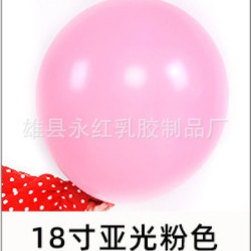 Fábrica al por mayor de 18 pulgadas macaron globo boda cumpleaños fiesta decoración mate globo redondo de látex globo